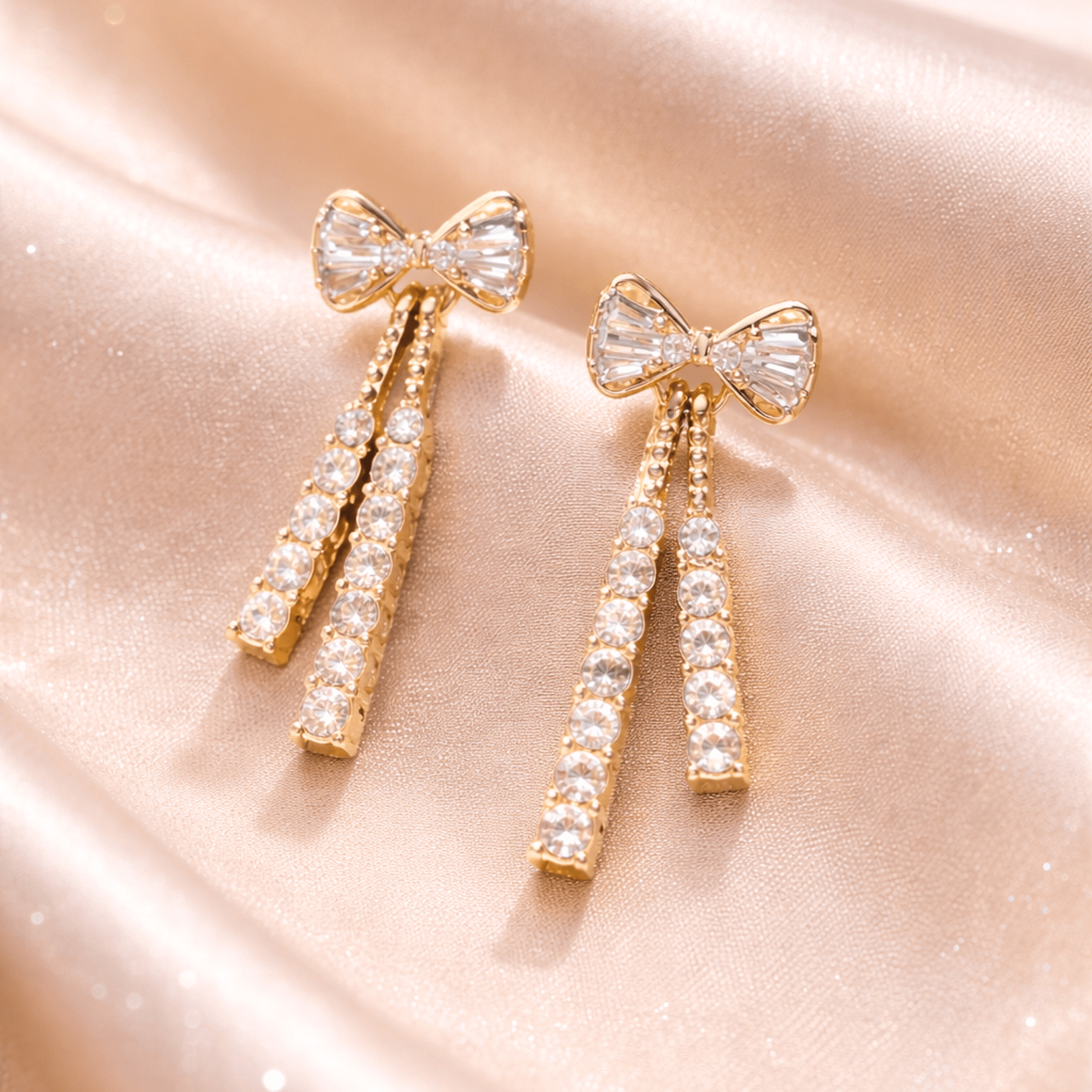 Lumière Bow Earrings