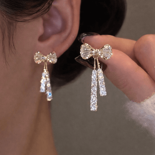 Lumière Bow Earrings